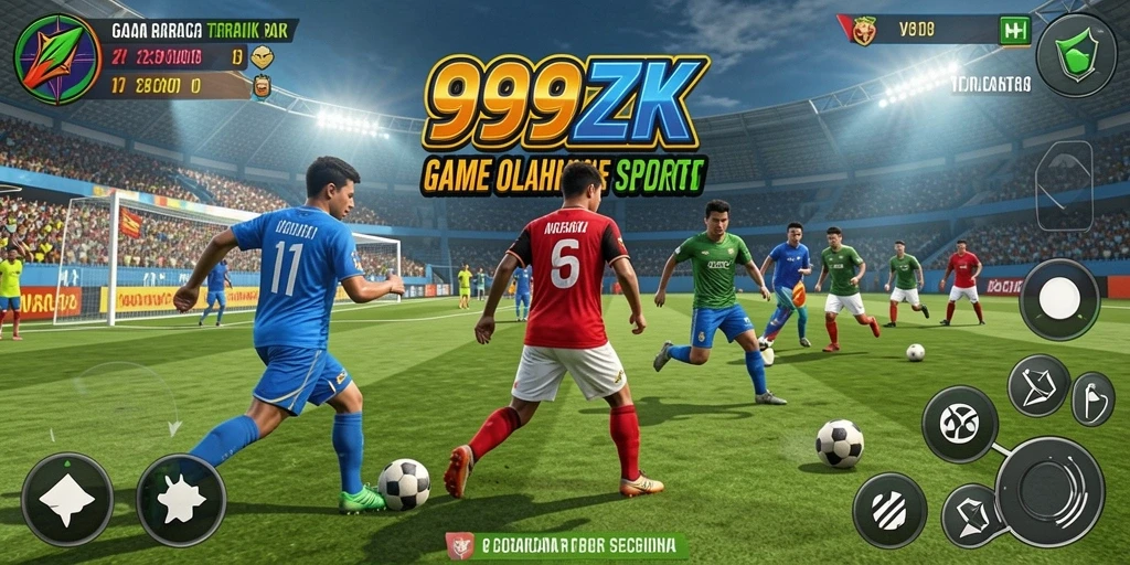 Tampilan gameplay seru di dalam aplikasi 999ZK yang penuh aksi.