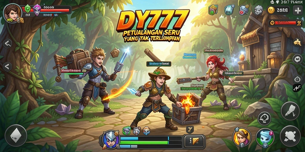 Gameplay DY777 menampilkan petualangan yang mendebarkan dan grafis yang memukau.