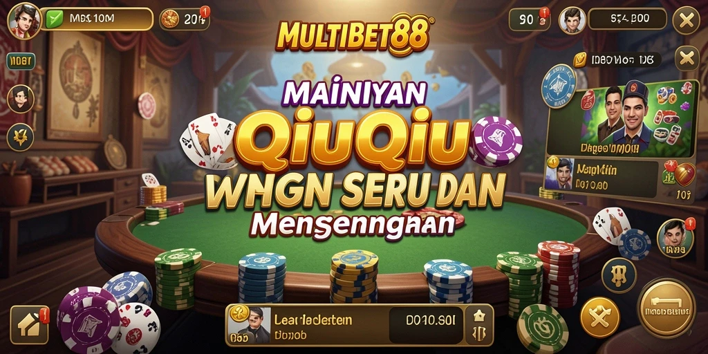 Tampilan gameplay QiuQiu yang menarik di MULTIBET88.