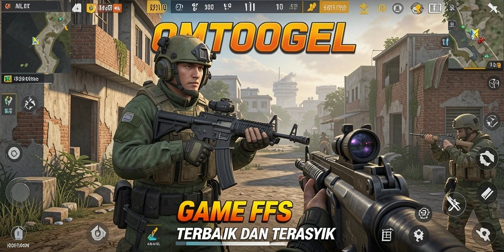 Screenshot menarik menampilkan aksi menembak dalam game FPS.