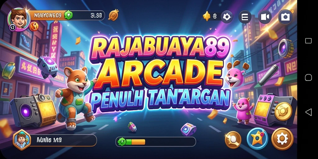 Tampilan gameplay yang seru dan berwarna-warni di RAJABUAYA89.