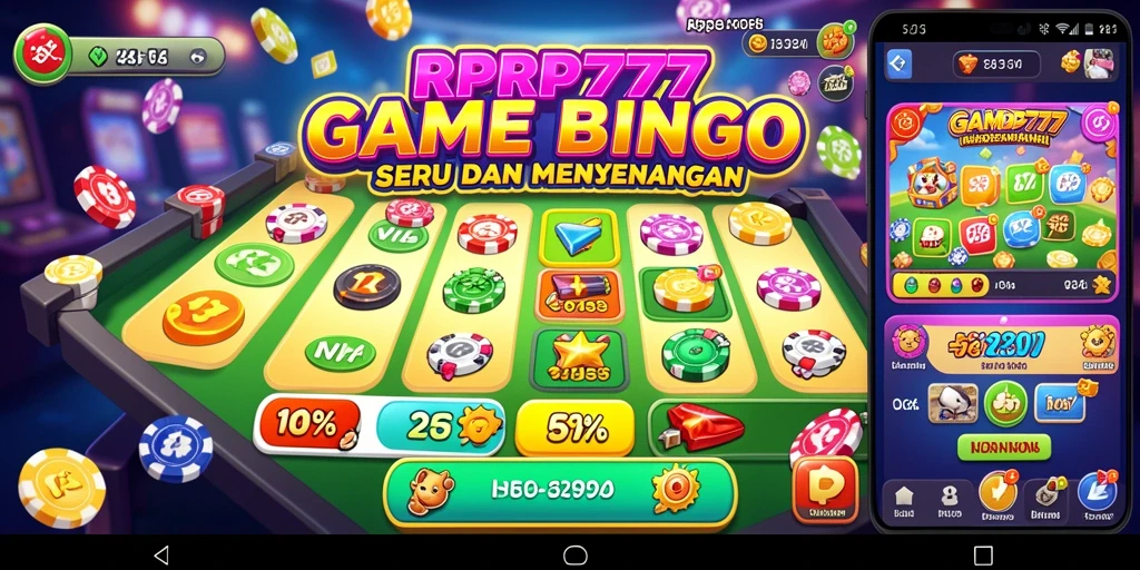 Tampilan gameplay seru dalam RPRP777 yang penuh warna.